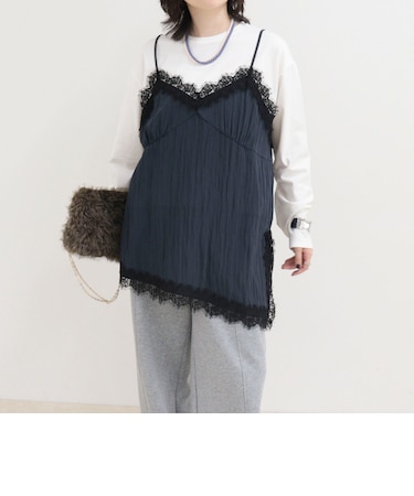 レースキャミコンビロンＴシャツ