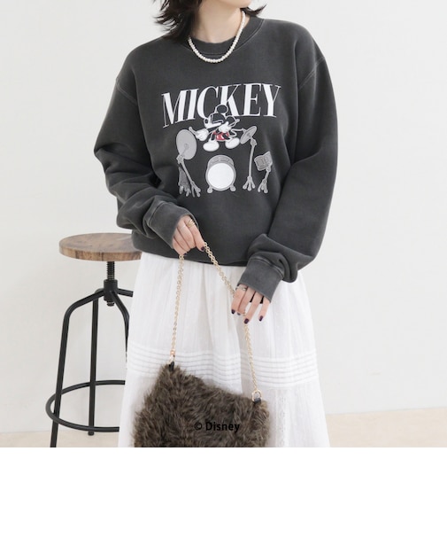 【GOOD ROCK SPEED/グッドロックスピード】MICKEYクルーネックプルオーバー