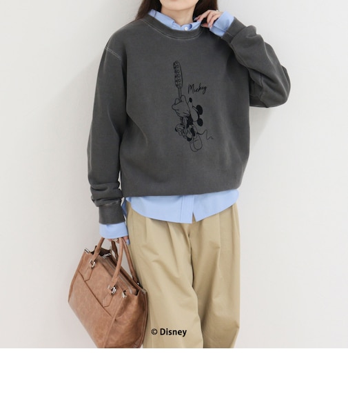 【GOOD ROCK SPEED/グッドロックスピード】MICKEYクルーネックプルオーバー
