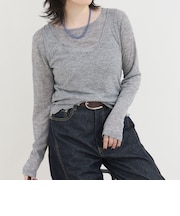 レイヤードタンクセットロンTシャツ