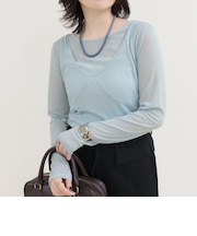 レイヤードタンクセットロンTシャツ