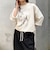 ホースプリント裾ドロストTシャツ