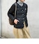 《別注》【TAION/タイオン】CREW NECK BUTTON DOWN JKT ダウンジャケット