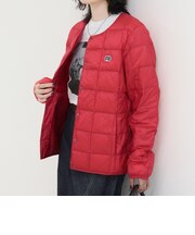 《別注》【TAION/タイオン】CREW NECK BUTTON DOWN JKT ダウンジャケット