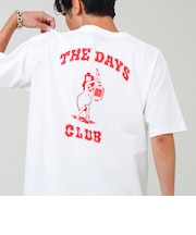 【THE DAYS/ザ デイ】HIGE MOJI ROMAJI TEE 髭文字 Tシャツ