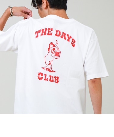 【THE DAYS/ザ デイ】HIGE MOJI ROMAJI TEE 髭文字 Tシャツ