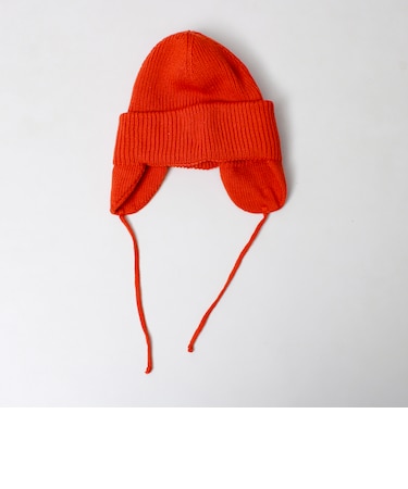 【ユニセックス】イヤーカバー ニットワッチキャップ 耳あて付きニット帽