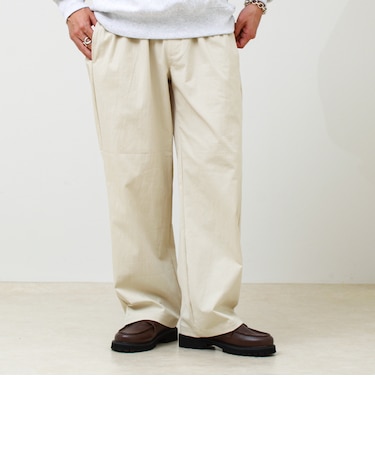 【人気シリーズ/UNISEX/5色展開】GOODNESS イージーパンツ 無地/迷彩