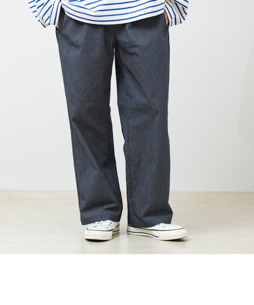 【人気シリーズ/UNISEX/5色展開】GOODNESS イージーパンツ 無地/迷彩