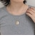 刺繍モチーフトップネックレス