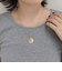 刺繍モチーフトップネックレス