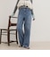Soft color straight Denim