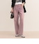 Soft color straight Denim
