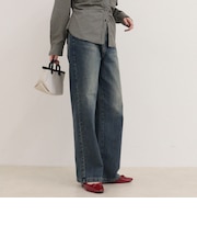 Dual Hem Lace Denim