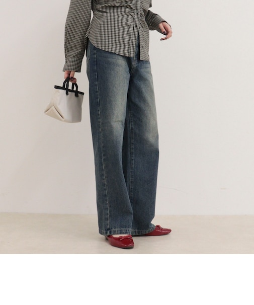 Dual Hem Lace Denim