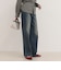 Dual Hem Lace Denim