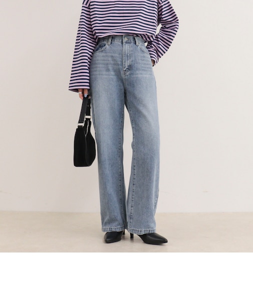 Dual Hem Lace Denim