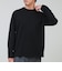 フクレジャガード幾何学柄 ロンT ロングスリーブTシャツ