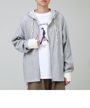【GEVACO/ゲバコ】ジップアップワッフルフーディー