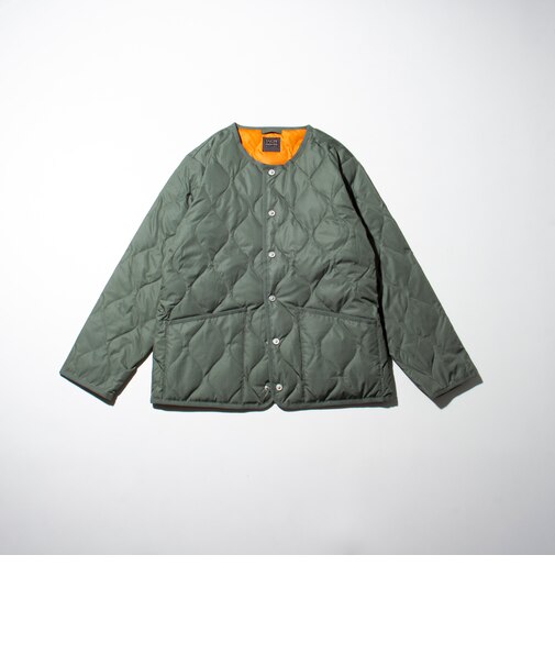 【WEB限定】【TAION/タイオン】別注 ミリタリー クルーネック ライナージャケット