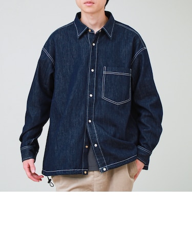 【デニムのようでデニムじゃない】NON DENIM SHIRTS ノンデニムシャツ