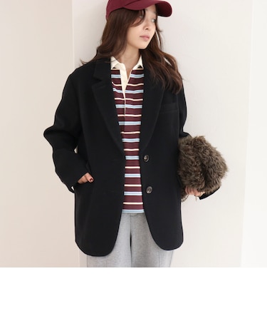 PONTETORTOウールジャケットコート