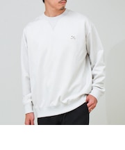 【定番シリーズ/フレブル刺繍】スエードプルオーバースウェット