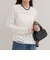 チュールレイヤードレースロンTシャツ