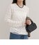 チュールレイヤードレースロンTシャツ