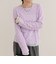 チュールレイヤードレースロンTシャツ