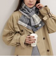 【TWEEDMILL/ツイードミル】別注カラーウール×フリースリバーマフラー