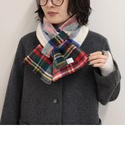 【TWEEDMILL/ツイードミル】別注カラーウール×フリースリバーマフラー