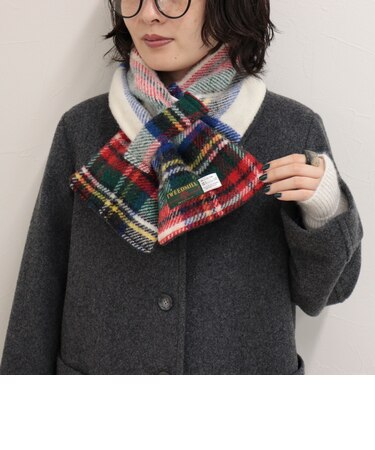 【TWEEDMILL/ツイードミル】別注カラーウール×フリースリバーマフラー