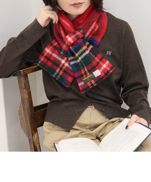 【TWEEDMILL/ツイードミル】別注カラーウール×フリースリバーマフラー