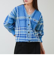 【実績品番/UNISEX】【BHPC】モヘヤタッチニットカーディガン