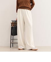 【リピーター続出！/4サイズ展開】とろみWarmストレートイージーパンツ