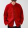 Collared wool JK 衿付きニットカーディガン