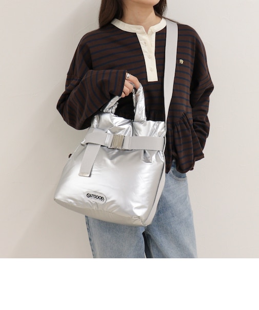 【OUTDOOR PRODUCTS】ナイロン2wayベルトトートバッグS
