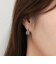 クリアカラーワンタッチリングピアス