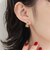 クリアカラーワンタッチリングピアス