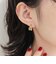 クリアカラーワンタッチリングピアス