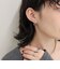 クリアカラーワンタッチリングピアス