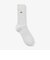 【LACOSTE/ラコステ】RIB CREW SOCKS クロックエンブレム1×1リブニットソックス