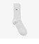 【LACOSTE/ラコステ】RIB CREW SOCKS クロックエンブレム1×1リブニットソックス