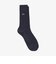 【LACOSTE/ラコステ】RIB CREW SOCKS クロックエンブレム1×1リブニットソックス