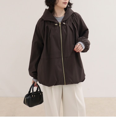 ストレッチタフタブルゾン