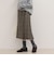【Oneil of Dublin/オニールオブダブリン】checked midi skirt