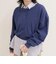 《WEB限定》【DISCUS /ディスカス】フレンチテリークロップドヘンリープルオーバー