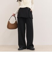 スカートレイヤードパンツ
