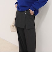 スカートレイヤードパンツ